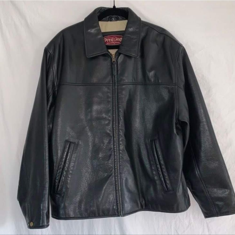 Overland leather coat